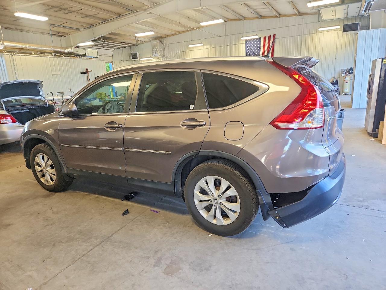 2014 Honda Cr-v Exl Gray vin: 5J6RM4H79EL018470