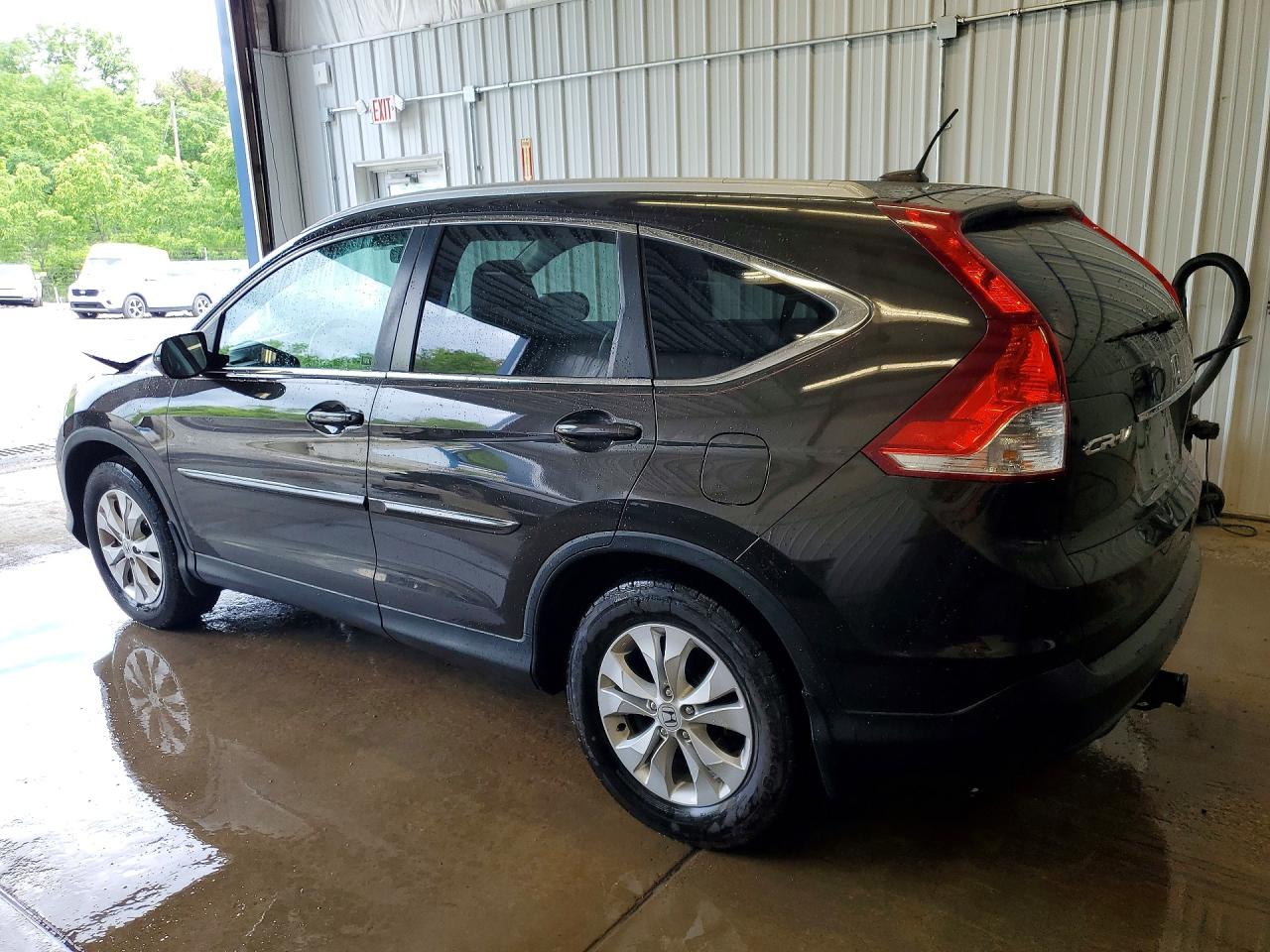 2014 Honda Cr-v Exl Brown vin: 5J6RM4H79EL027850