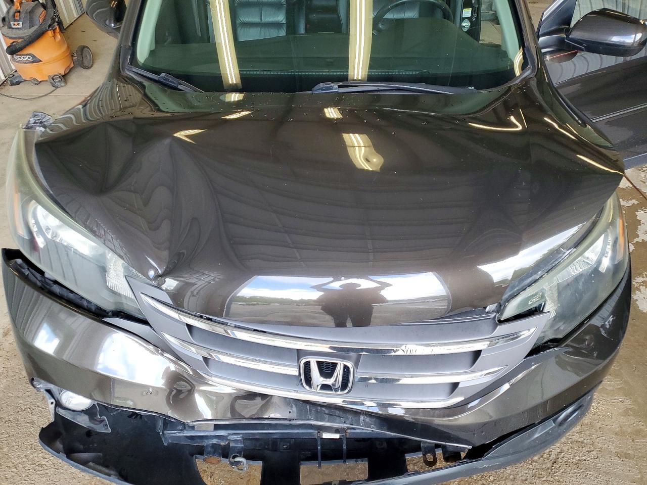 2014 Honda Cr-v Exl Brown vin: 5J6RM4H79EL027850