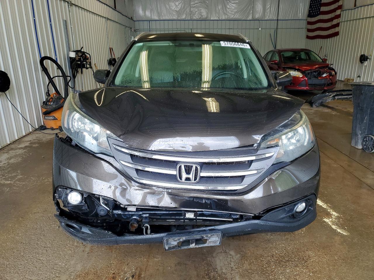2014 Honda Cr-v Exl Brown vin: 5J6RM4H79EL027850