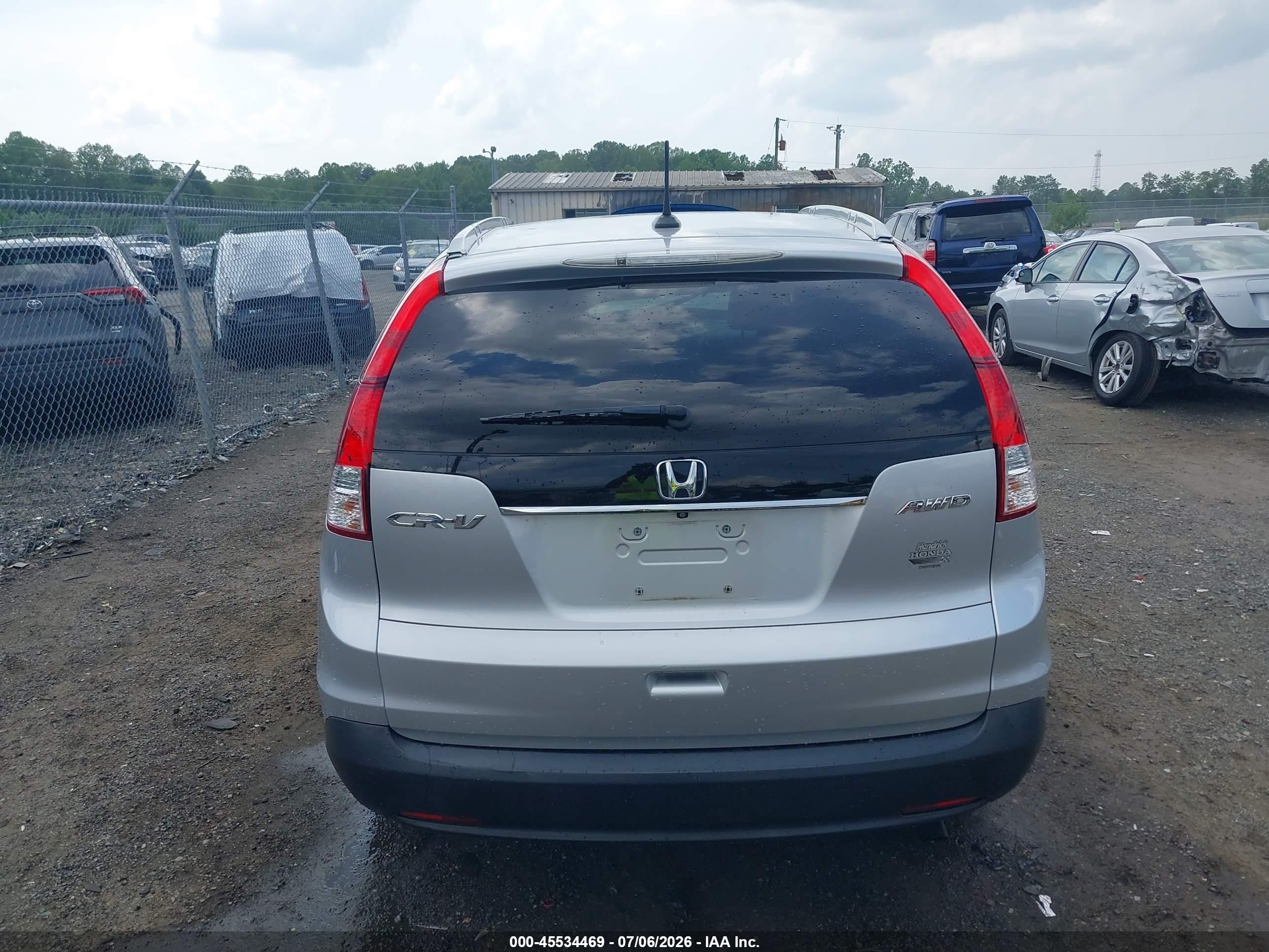2014 Honda Cr-v Ex-l Silver vin: 5J6RM4H79EL046589