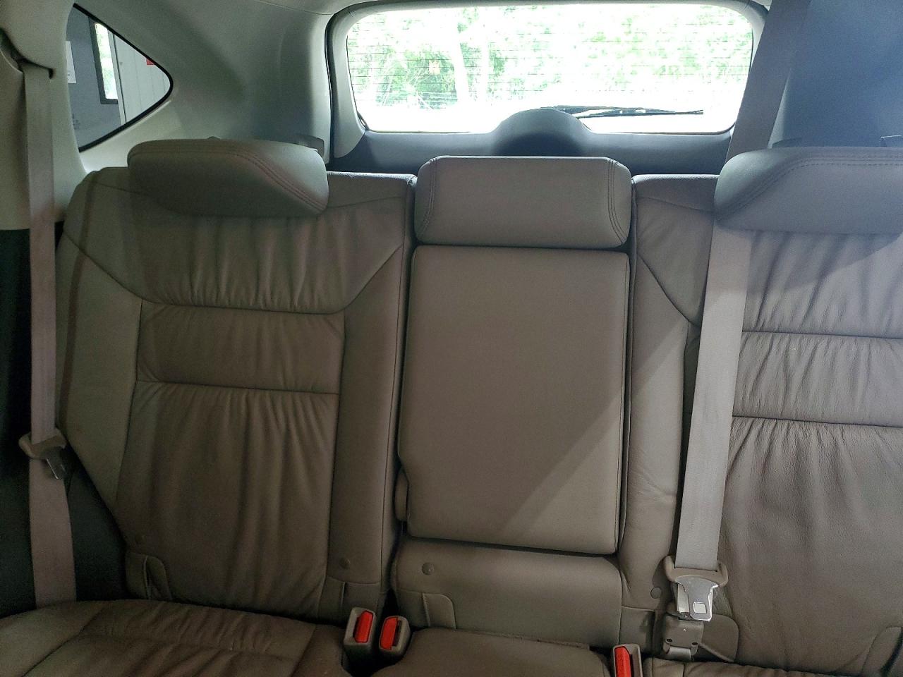 2014 Honda Cr-v Exl White vin: 5J6RM4H79EL047547