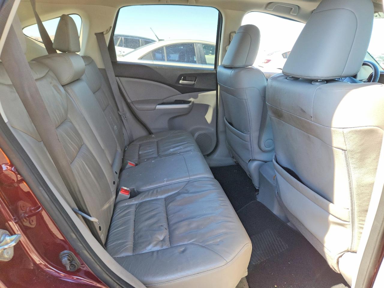 2014 Honda Cr-v Exl Burgundy vin: 5J6RM4H79EL054742