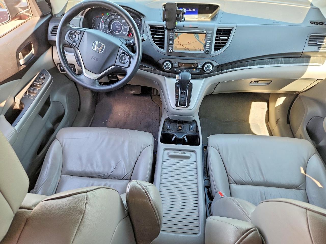 2014 Honda Cr-v Exl Burgundy vin: 5J6RM4H79EL054742