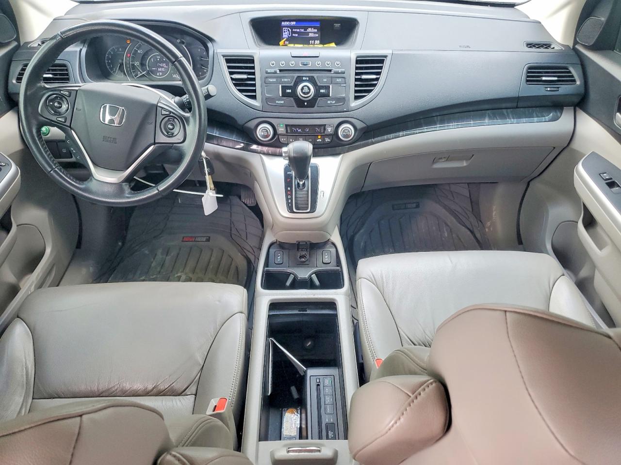 2014 Honda Cr-v Exl Gray vin: 5J6RM4H79EL085263