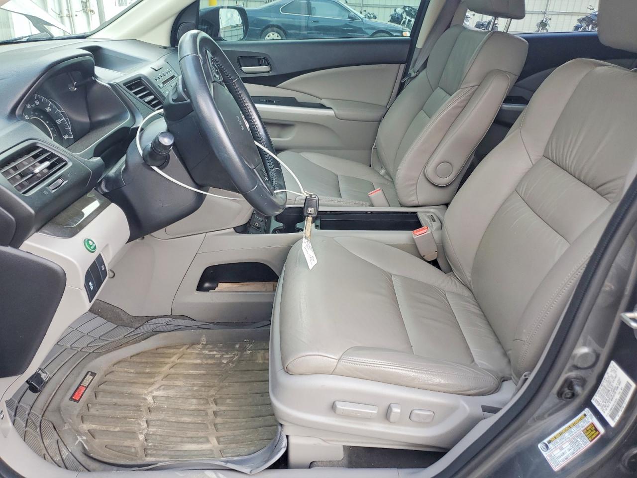 2014 Honda Cr-v Exl Gray vin: 5J6RM4H79EL085263