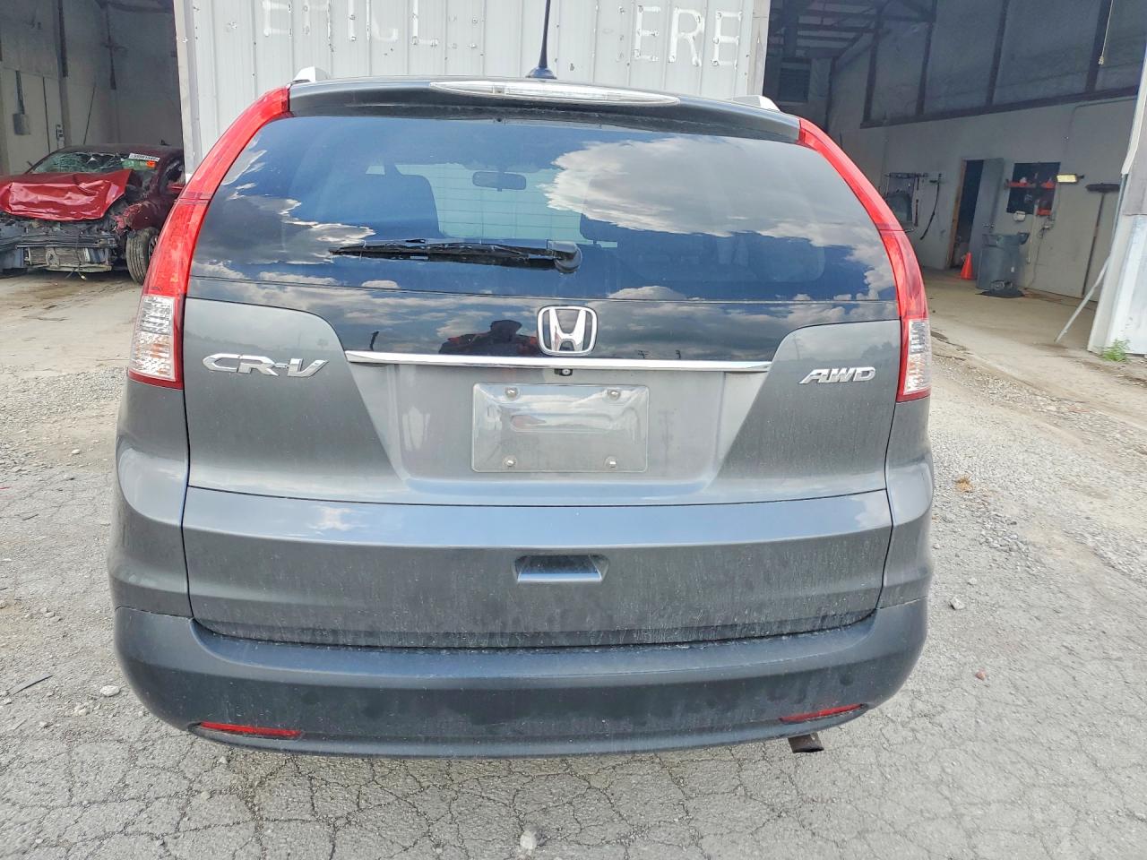 2014 Honda Cr-v Exl Gray vin: 5J6RM4H79EL085263