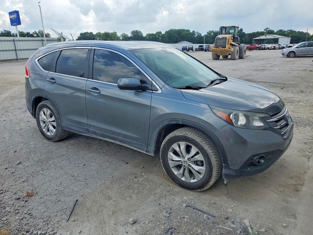 2014 Honda Cr-v Exl Gray vin: 5J6RM4H79EL085263