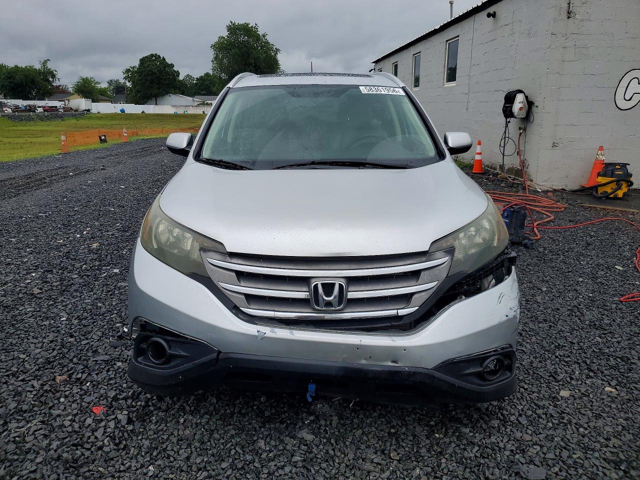 2014 Honda Cr-v Exl Silver vin: 5J6RM4H79EL106354