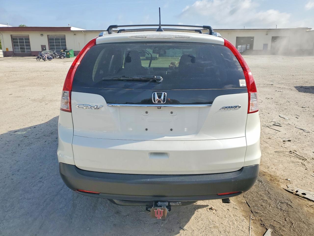 2014 Honda Cr-v Exl White vin: 5J6RM4H79EL115085