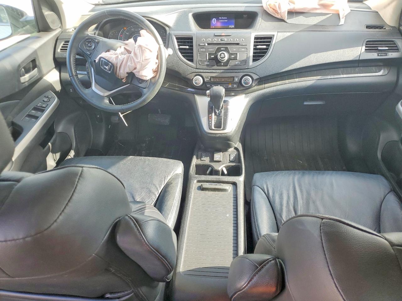 2014 Honda Cr-v Exl White vin: 5J6RM4H79EL115085