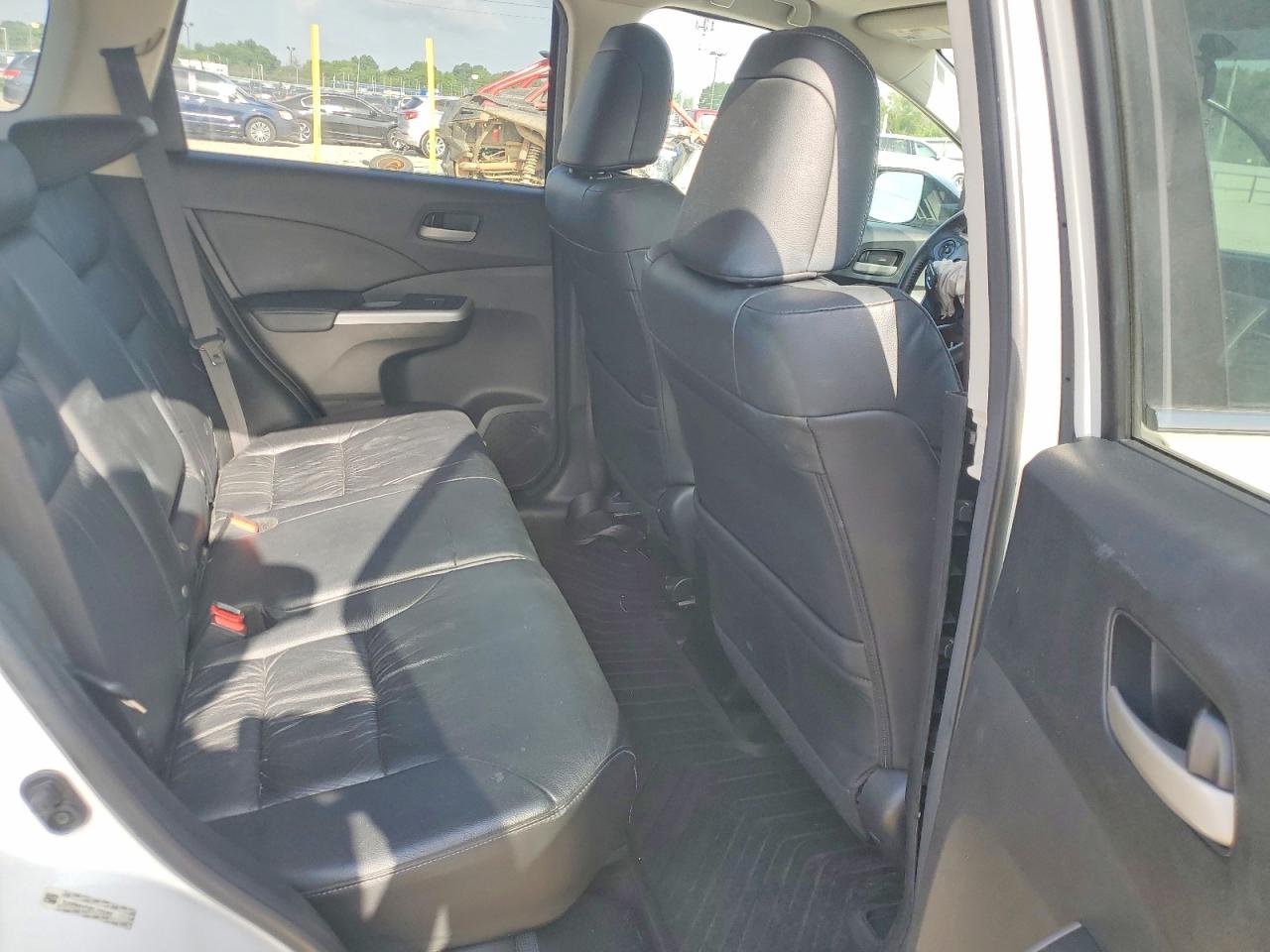 2014 Honda Cr-v Exl White vin: 5J6RM4H79EL115085