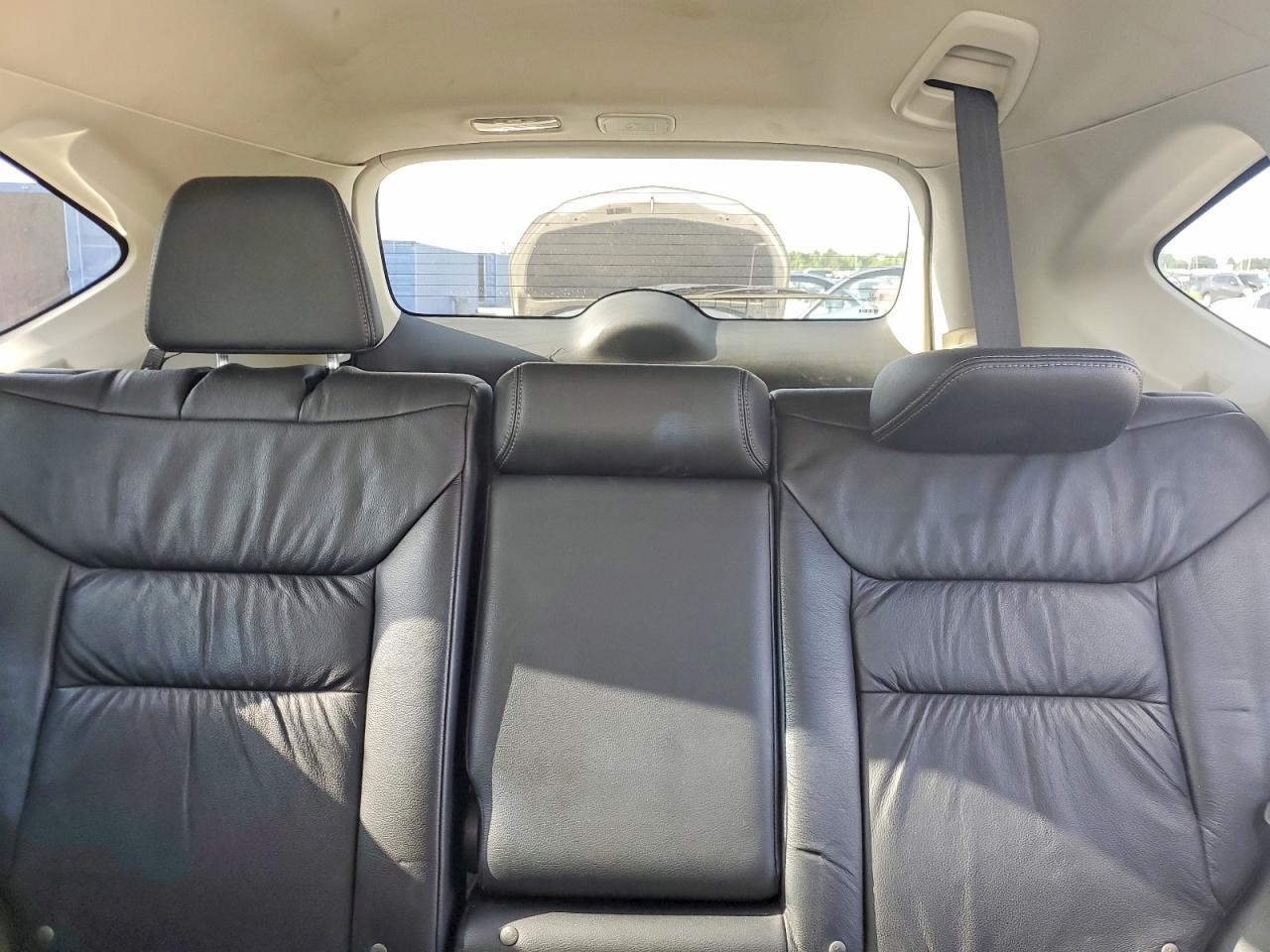 2014 Honda Cr-v Exl White vin: 5J6RM4H79EL115085