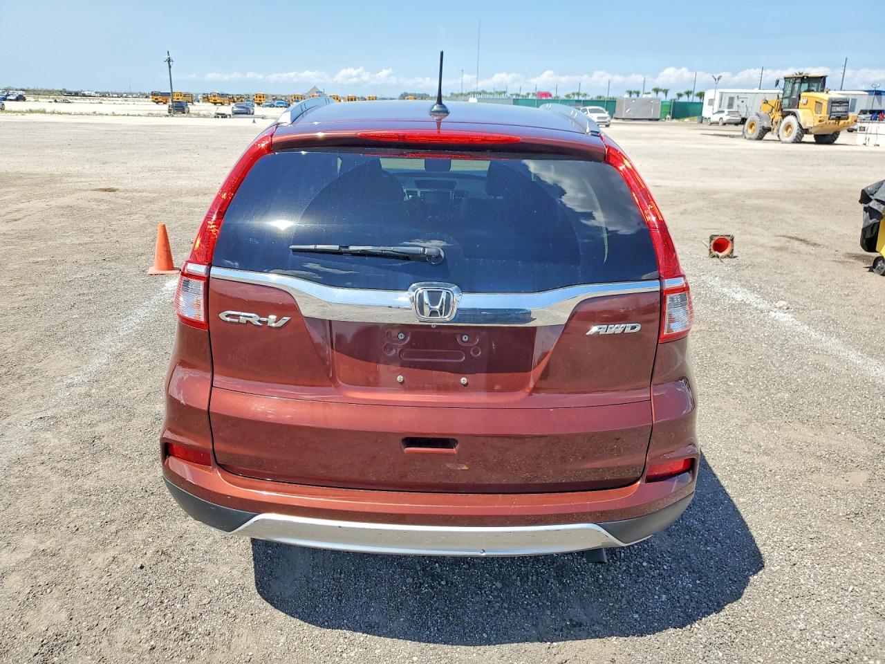 2015 Honda Cr-v Exl Maroon vin: 5J6RM4H79FL054385