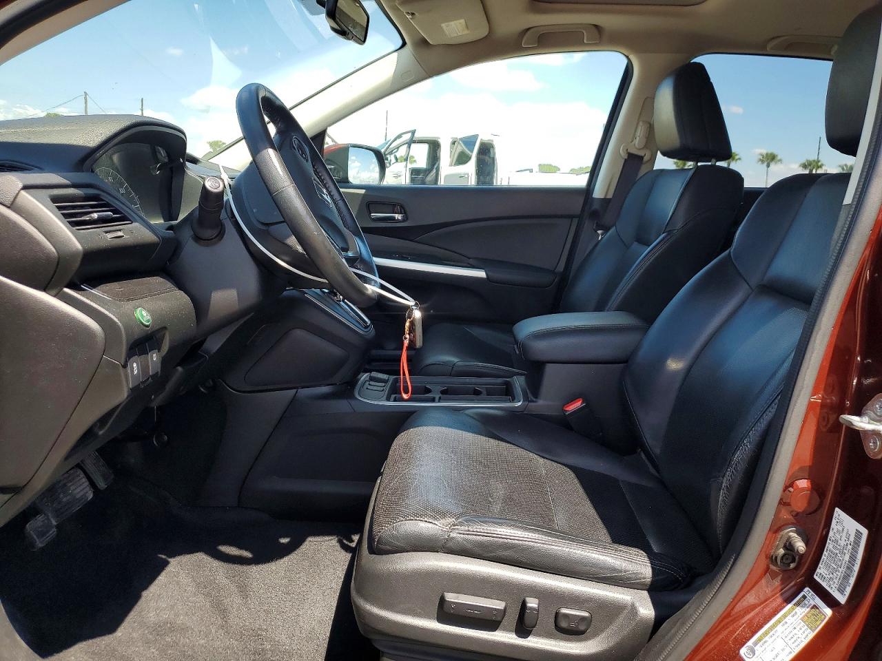 2015 Honda Cr-v Exl Maroon vin: 5J6RM4H79FL054385