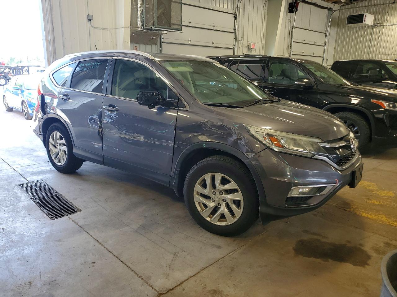 2015 Honda Cr-v Exl Серебряный vin: 5J6RM4H79FL081926