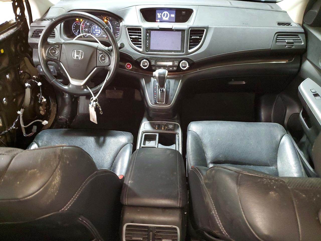 2015 Honda Cr-v Exl Black vin: 5J6RM4H79FL091114