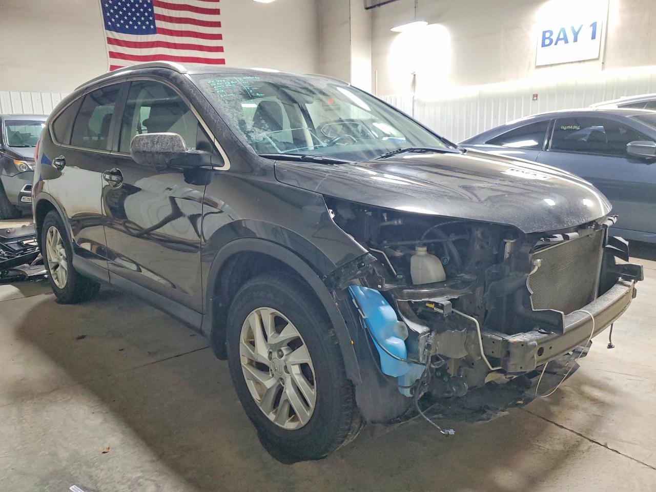 2015 Honda Cr-v Exl Black vin: 5J6RM4H79FL091114