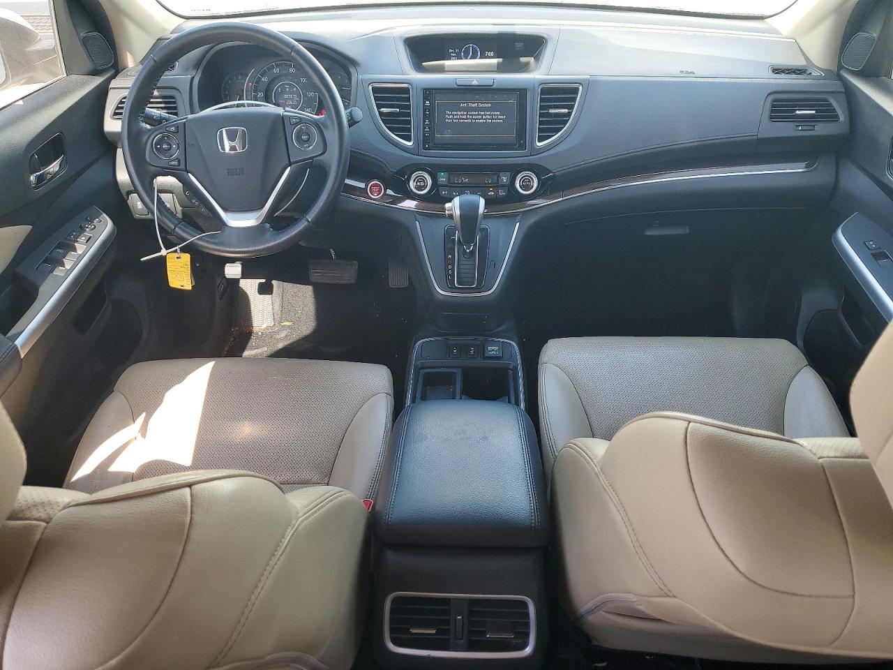 2015 Honda Cr-v Exl White vin: 5J6RM4H79FL091629