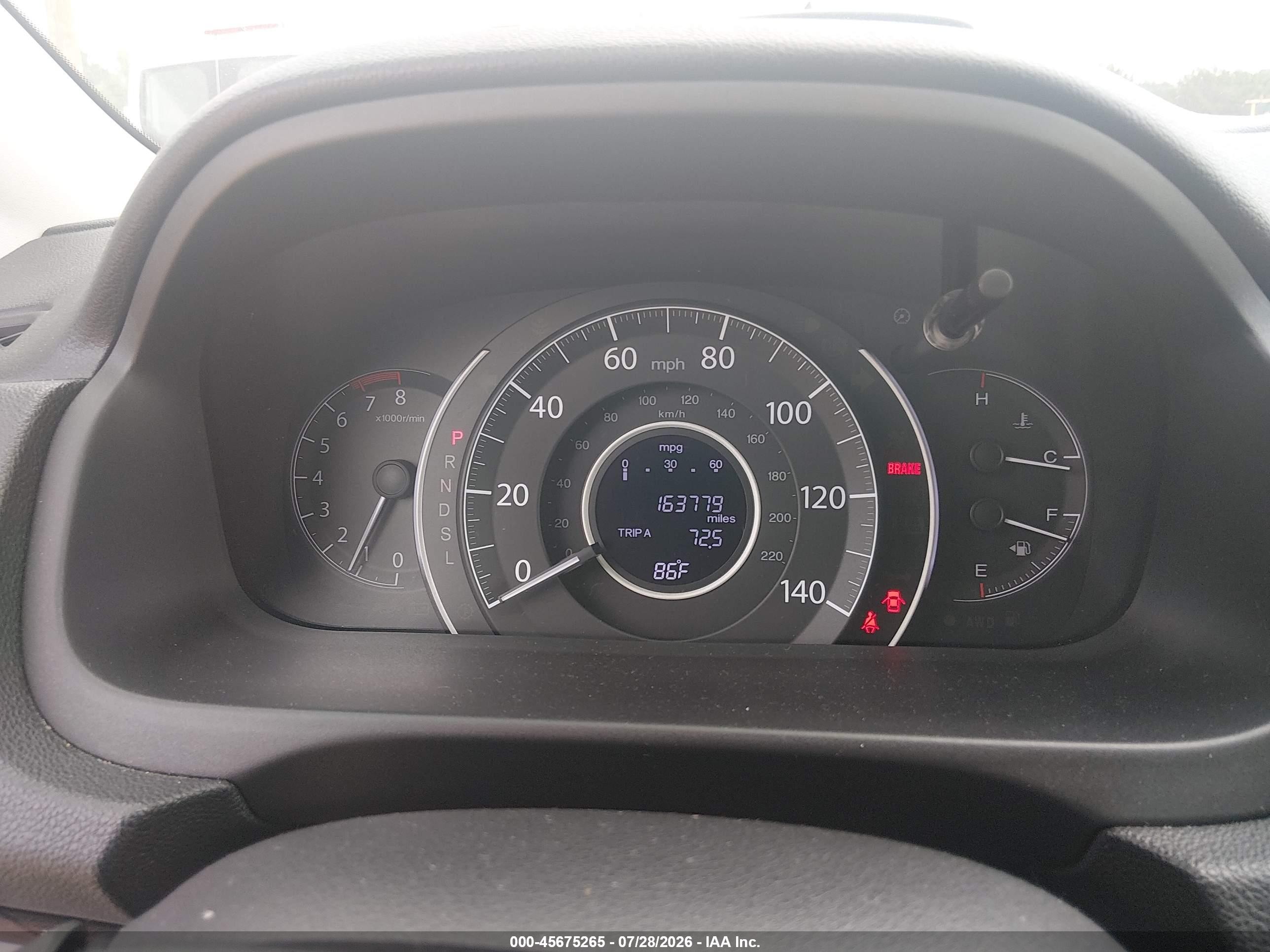 2015 Honda Cr-v Ex-l White vin: 5J6RM4H79FL101060