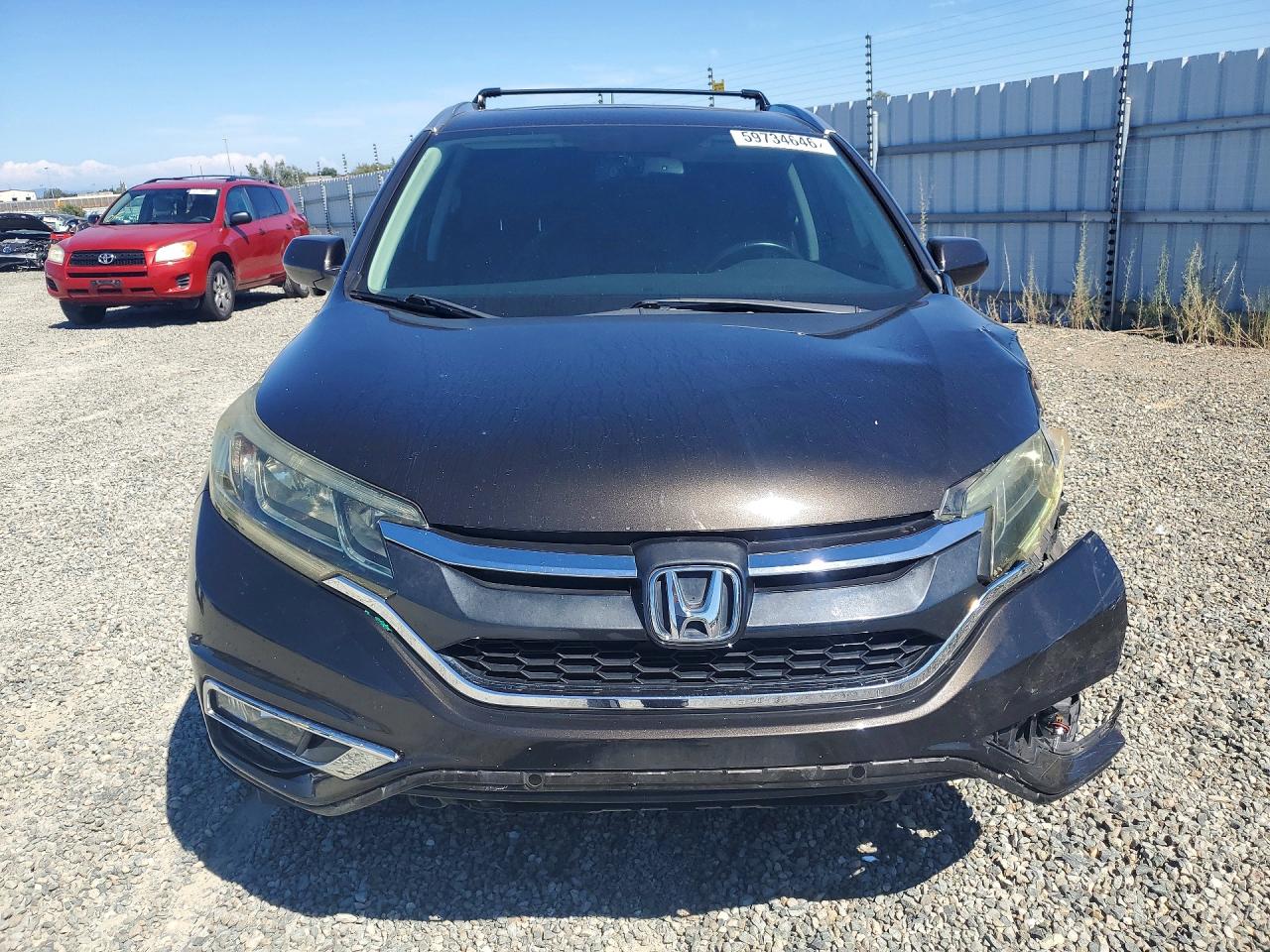 2015 Honda Cr-v Exl Black vin: 5J6RM4H79FL134317