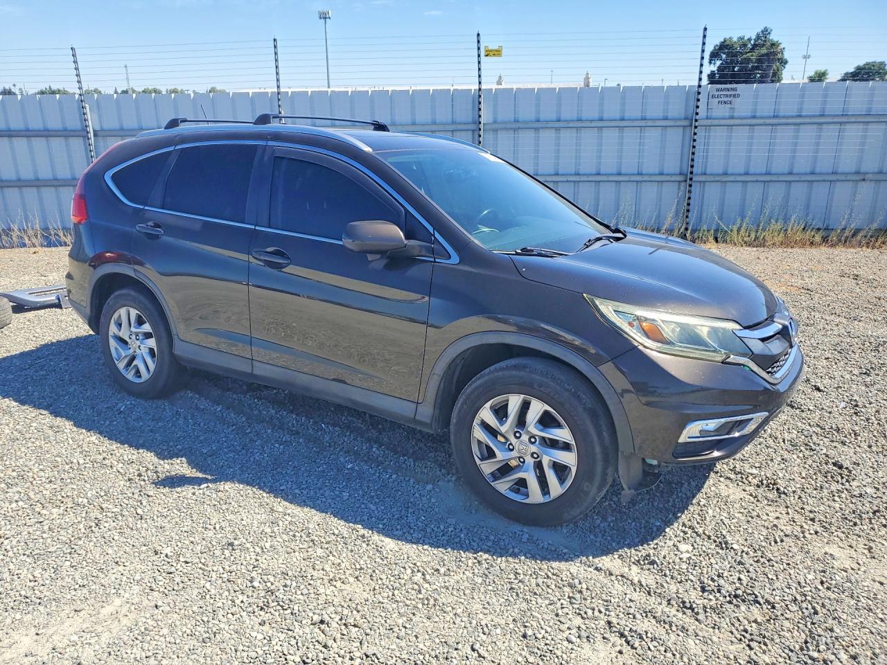 2015 Honda Cr-v Exl Black vin: 5J6RM4H79FL134317