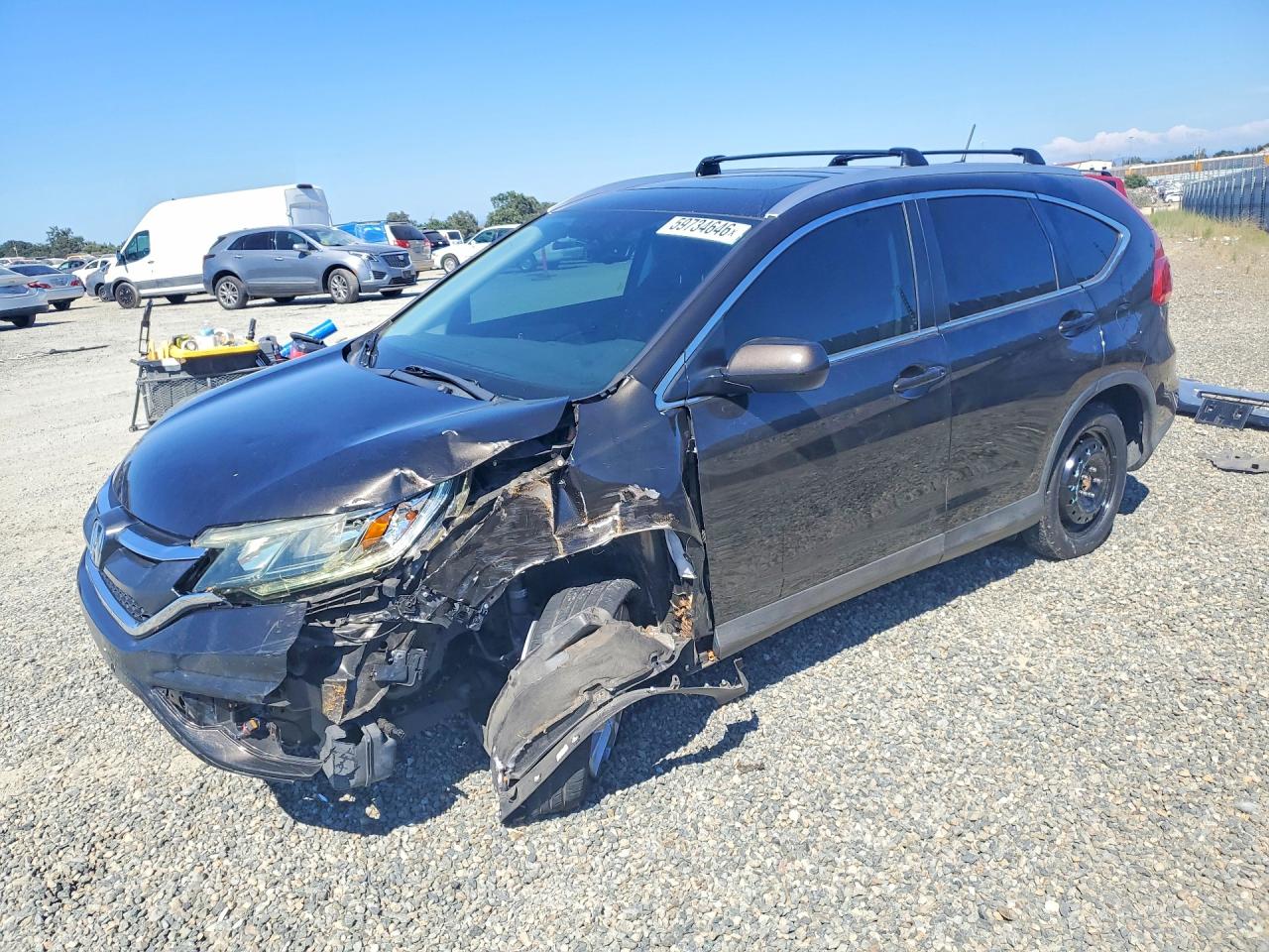 2015 Honda Cr-v Exl Black vin: 5J6RM4H79FL134317