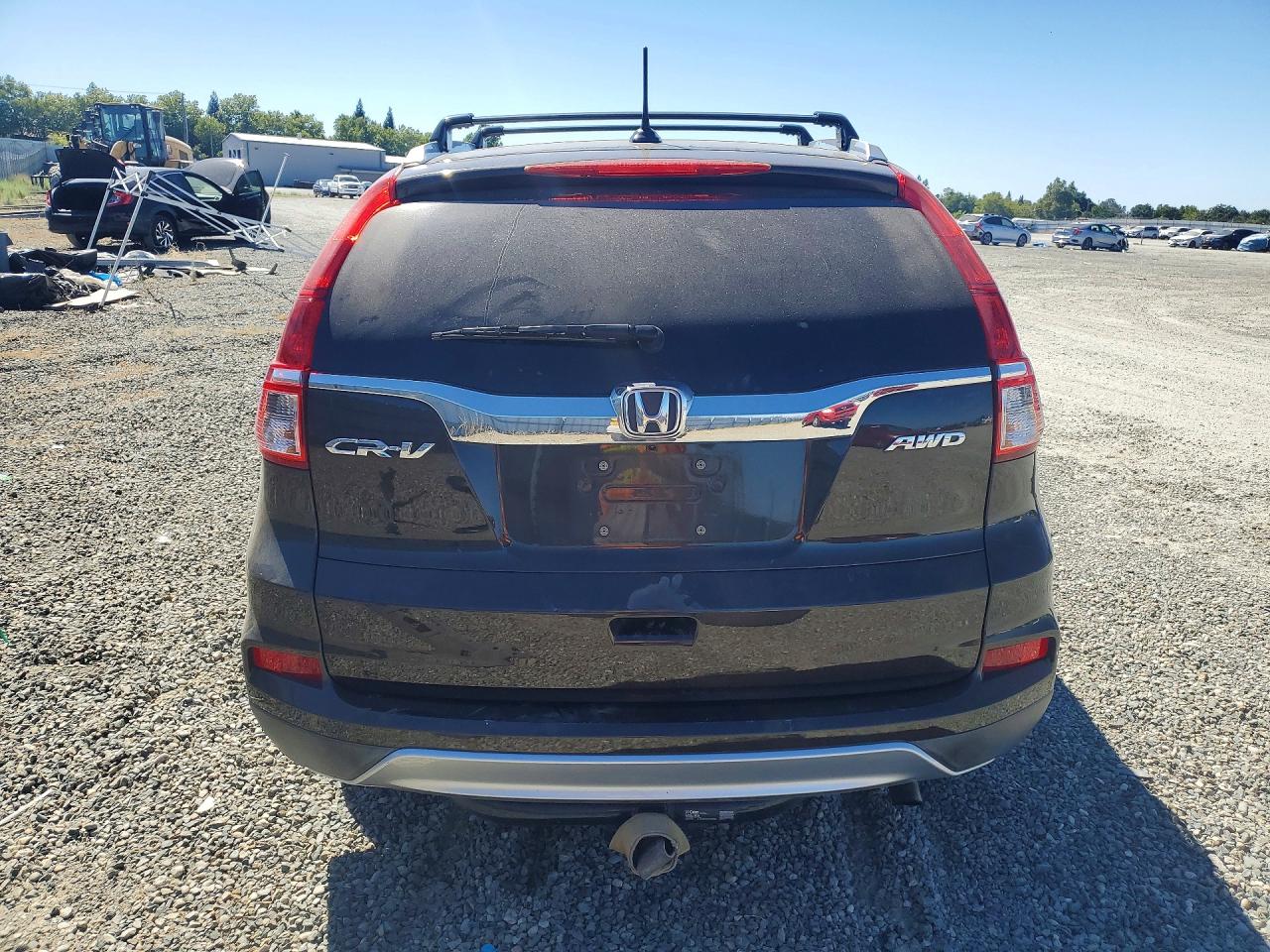 2015 Honda Cr-v Exl Black vin: 5J6RM4H79FL134317