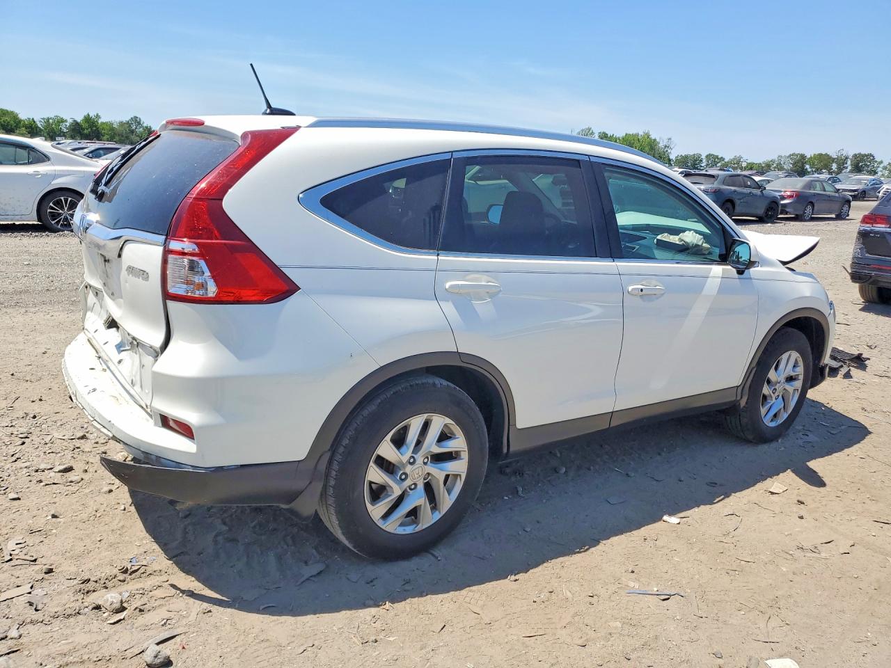 2016 Honda Cr-v Exl White vin: 5J6RM4H79GL005429