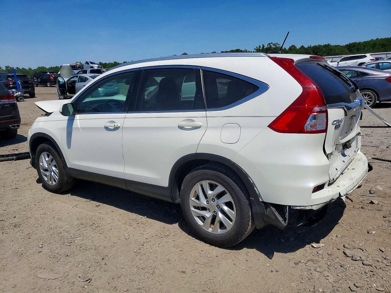 2016 Honda Cr-v Exl White vin: 5J6RM4H79GL005429