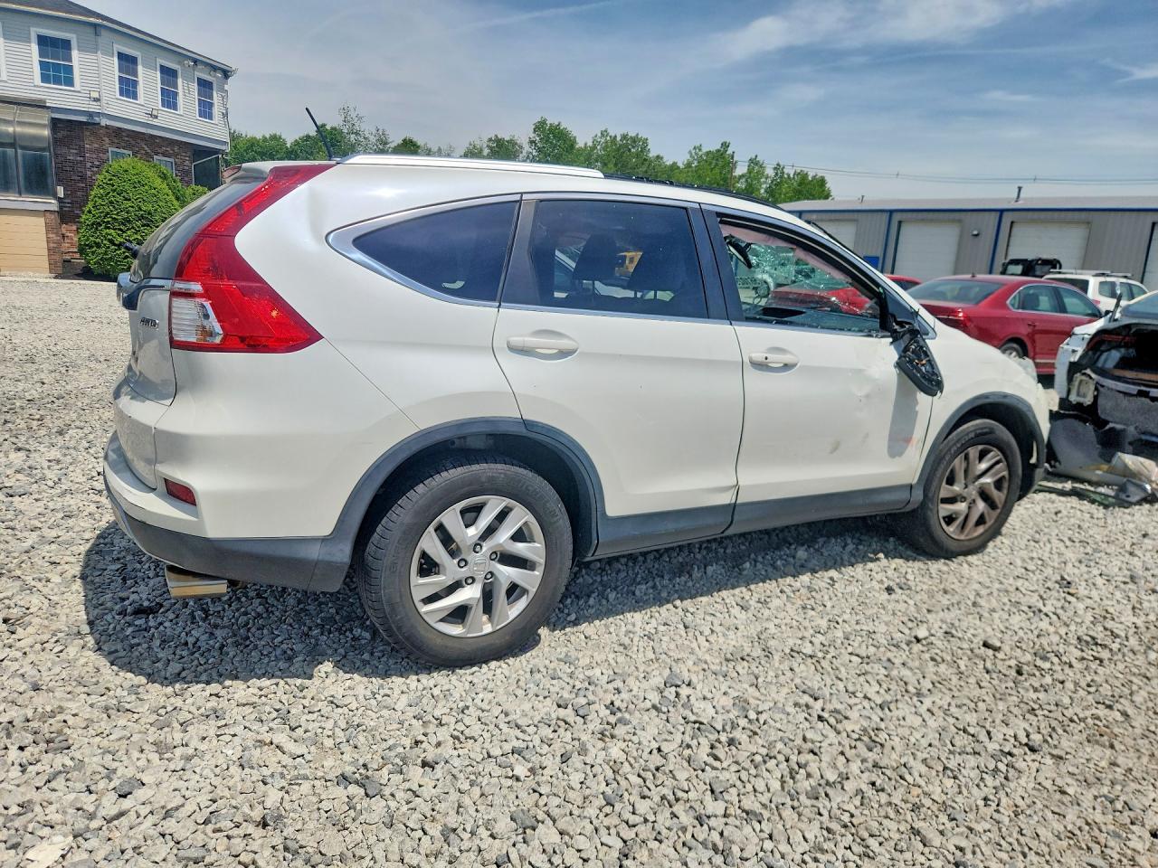 2016 Honda Cr-v Exl White vin: 5J6RM4H79GL014325