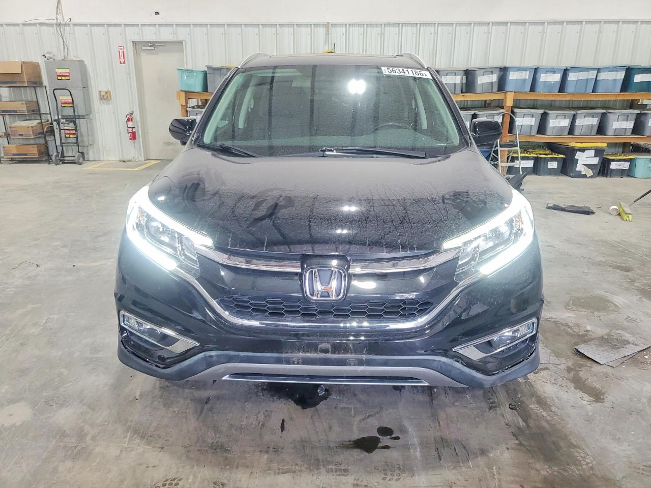 2016 Honda Cr-v Exl Black vin: 5J6RM4H79GL043887