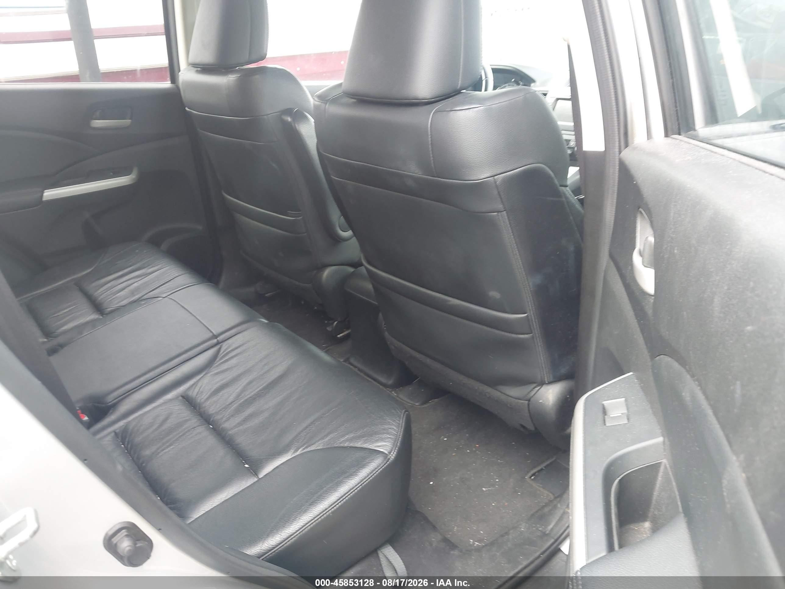 2012 Honda Cr-v Ex-l Silver vin: 5J6RM4H7XCL014828