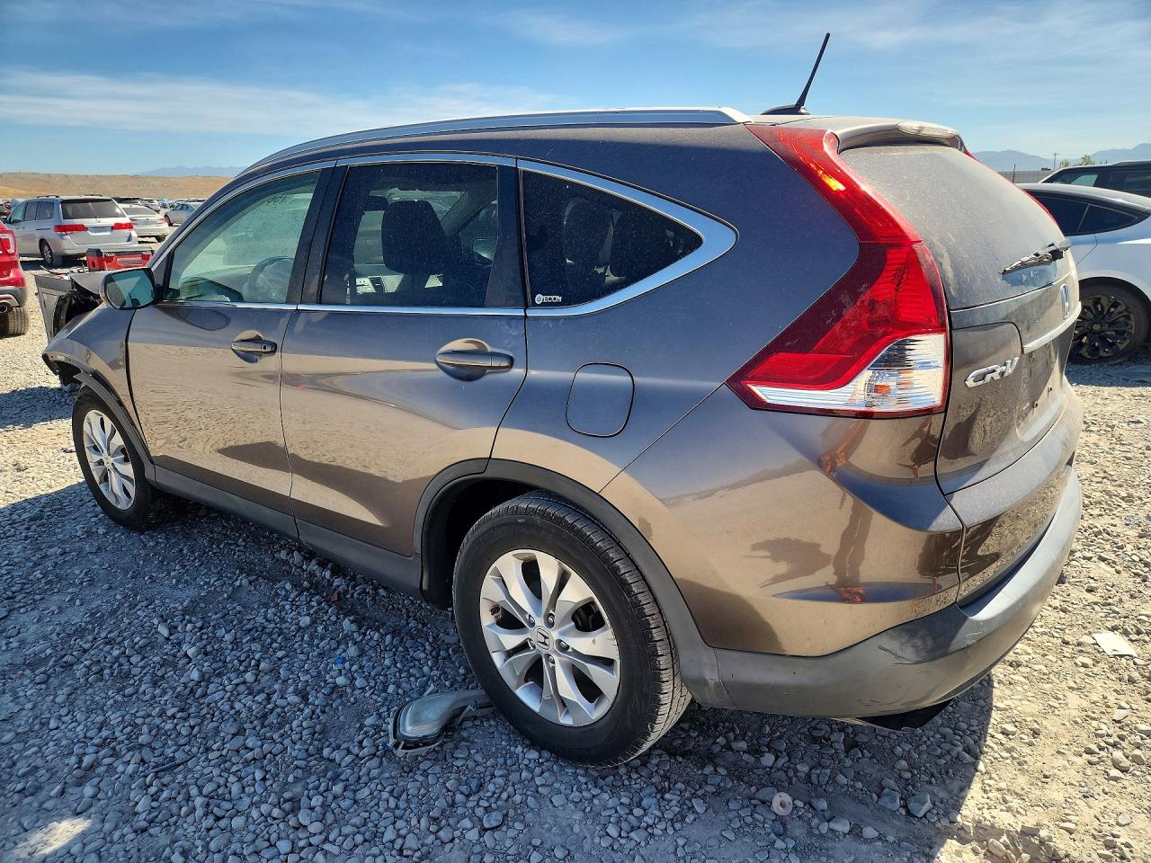 2012 Honda Cr-v Exl Gray vin: 5J6RM4H7XCL018796