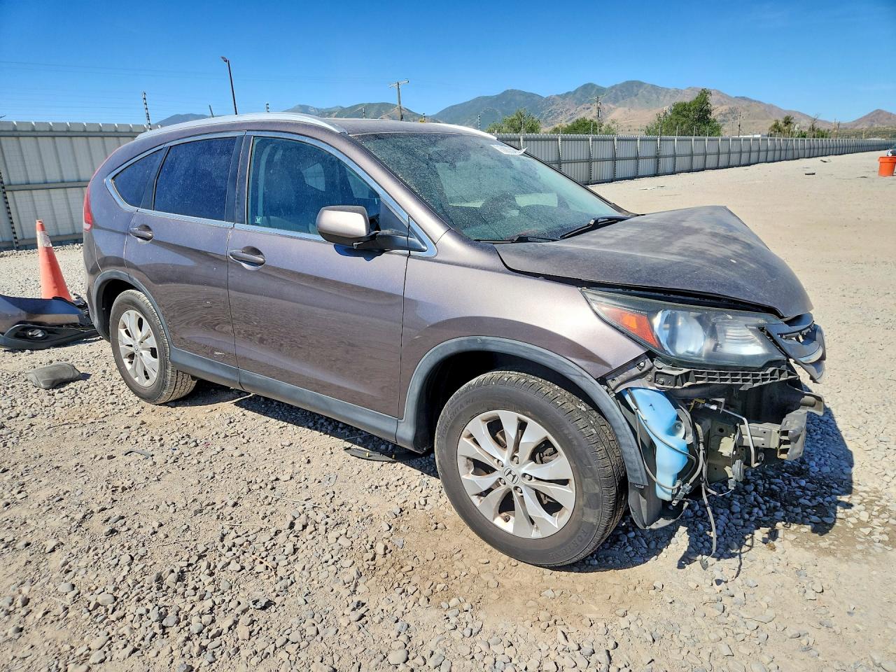 2012 Honda Cr-v Exl Gray vin: 5J6RM4H7XCL018796