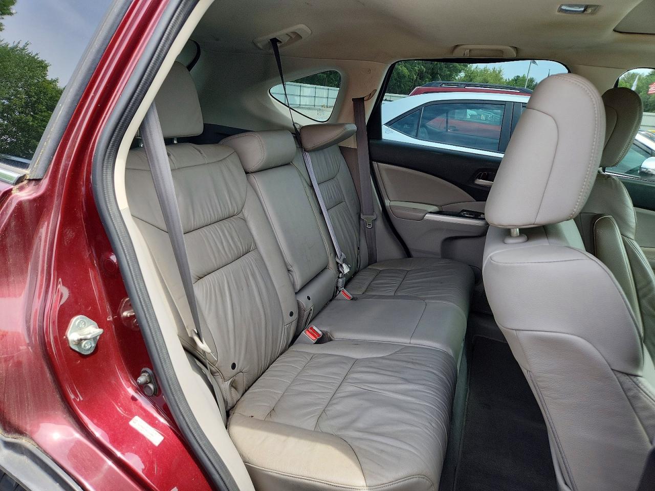 2012 Honda Cr-v Exl Burgundy vin: 5J6RM4H7XCL028941