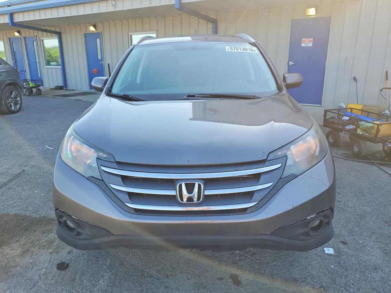 2012 Honda Cr-v Exl Gray vin: 5J6RM4H7XCL031516