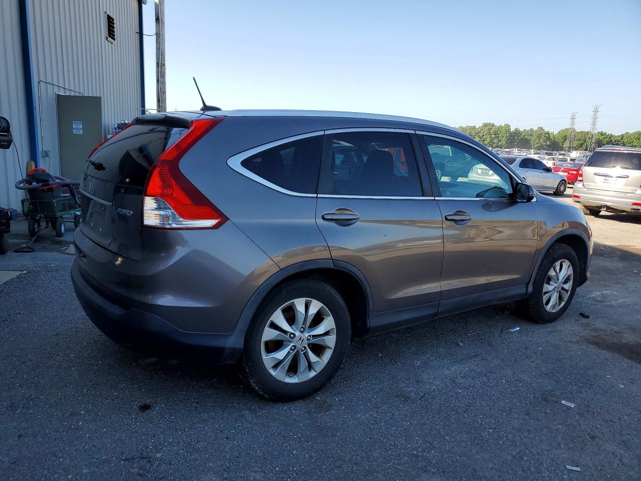 2012 Honda Cr-v Exl Gray vin: 5J6RM4H7XCL031516