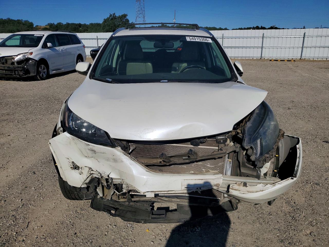 2012 Honda Cr-v Exl Белый vin: 5J6RM4H7XCL036909