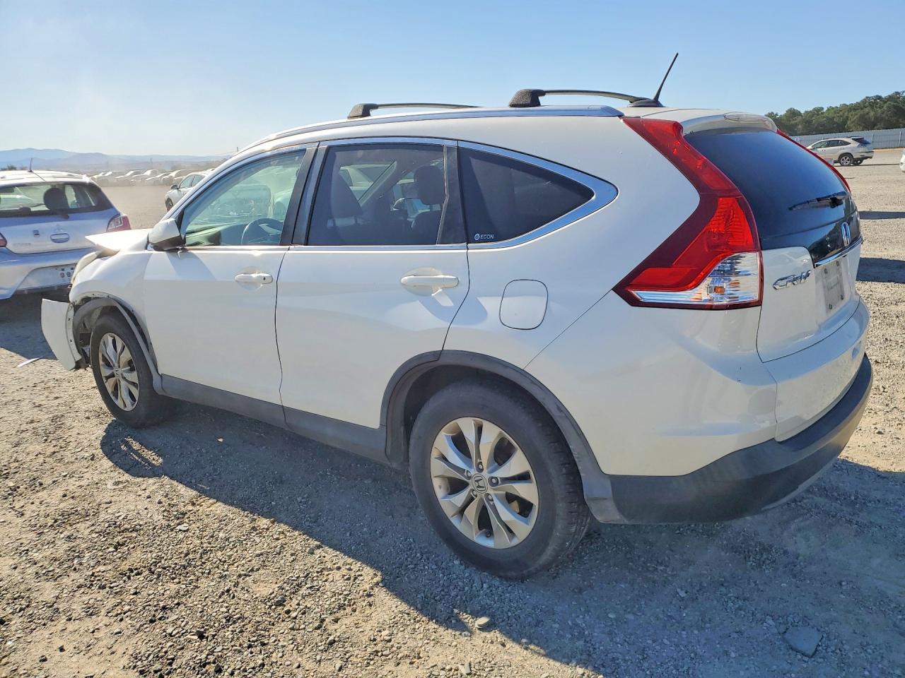 2012 Honda Cr-v Exl Белый vin: 5J6RM4H7XCL036909