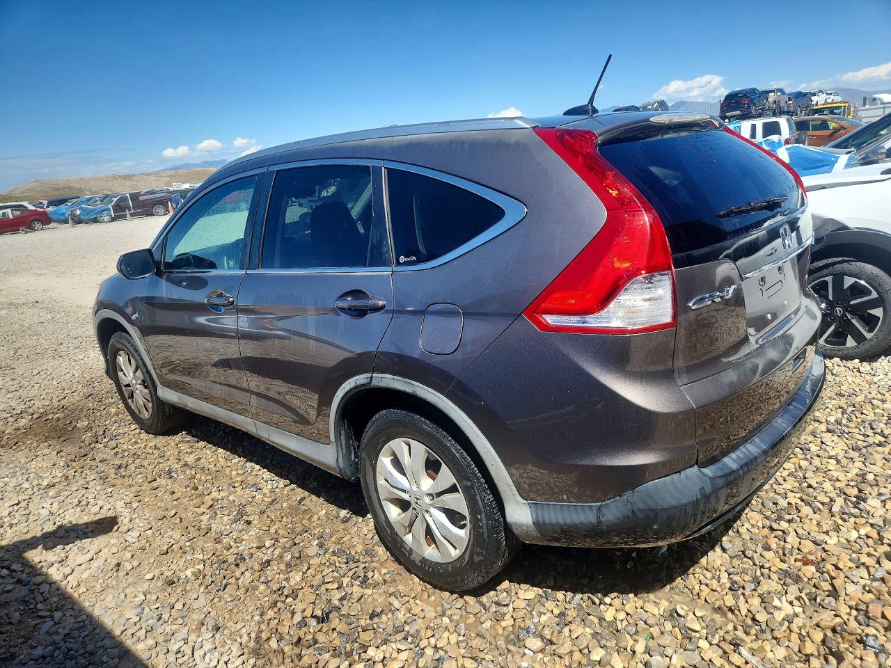 2012 Honda Cr-v Exl Угольный vin: 5J6RM4H7XCL039499