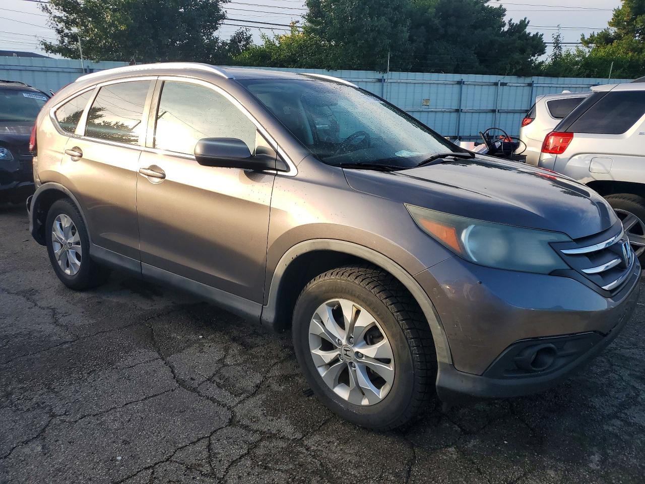 2012 Honda Cr-v Exl Gray vin: 5J6RM4H7XCL039907