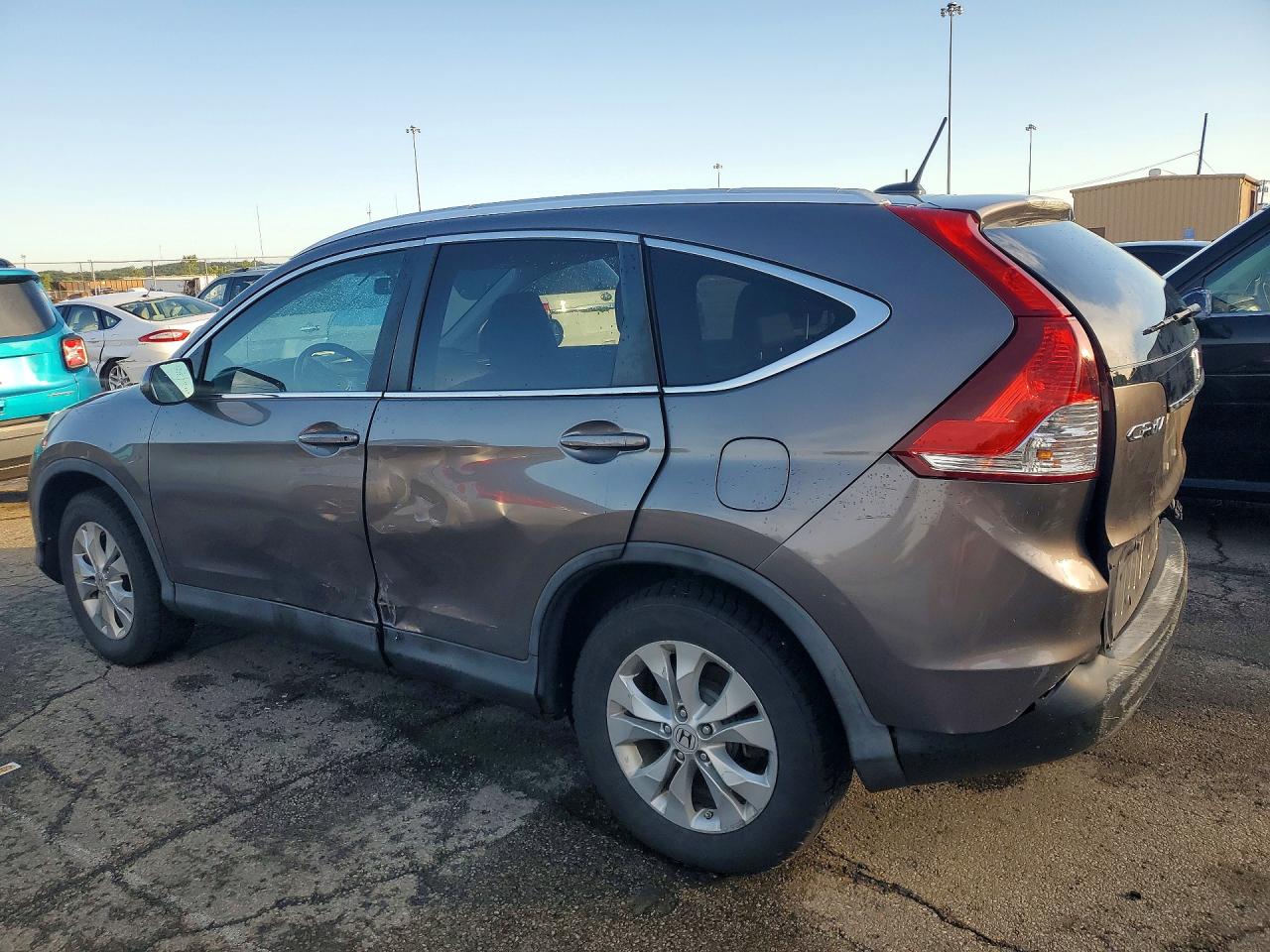2012 Honda Cr-v Exl Gray vin: 5J6RM4H7XCL039907