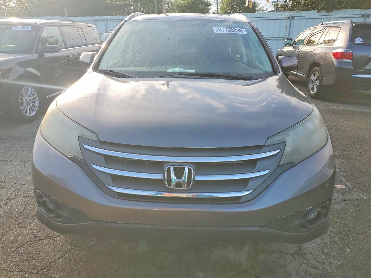 2012 Honda Cr-v Exl Gray vin: 5J6RM4H7XCL039907