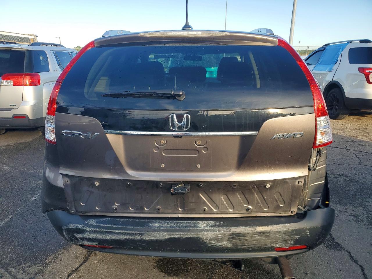 2012 Honda Cr-v Exl Gray vin: 5J6RM4H7XCL039907