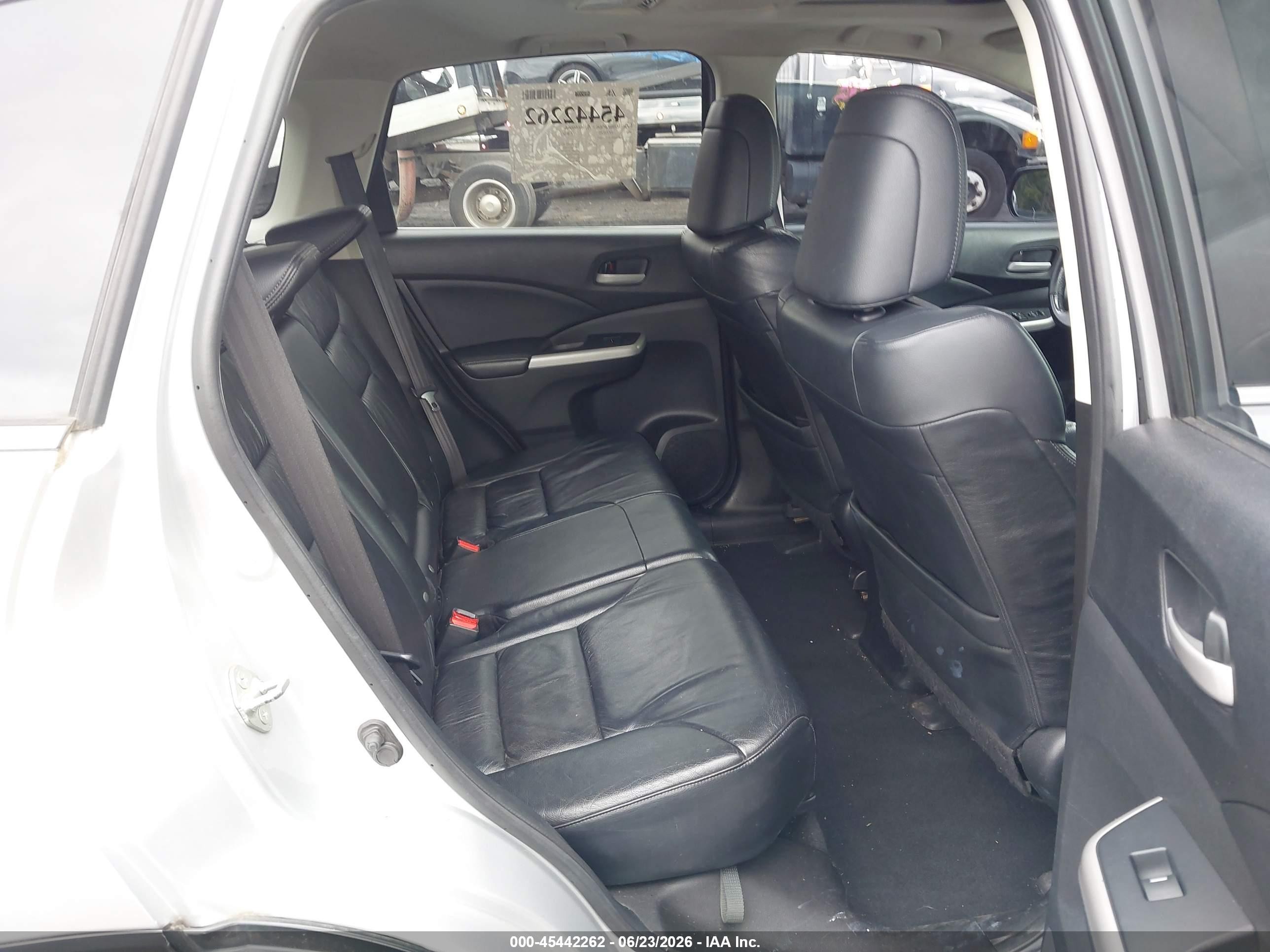 2012 Honda Cr-v Ex-l Silver vin: 5J6RM4H7XCL043861