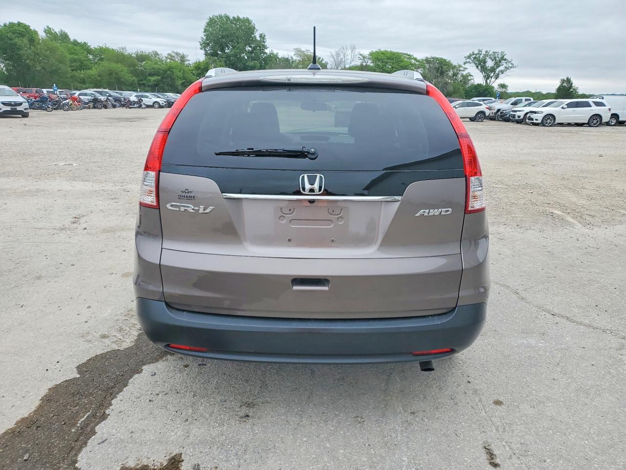 2012 Honda Cr-v Exl Brown vin: 5J6RM4H7XCL050342