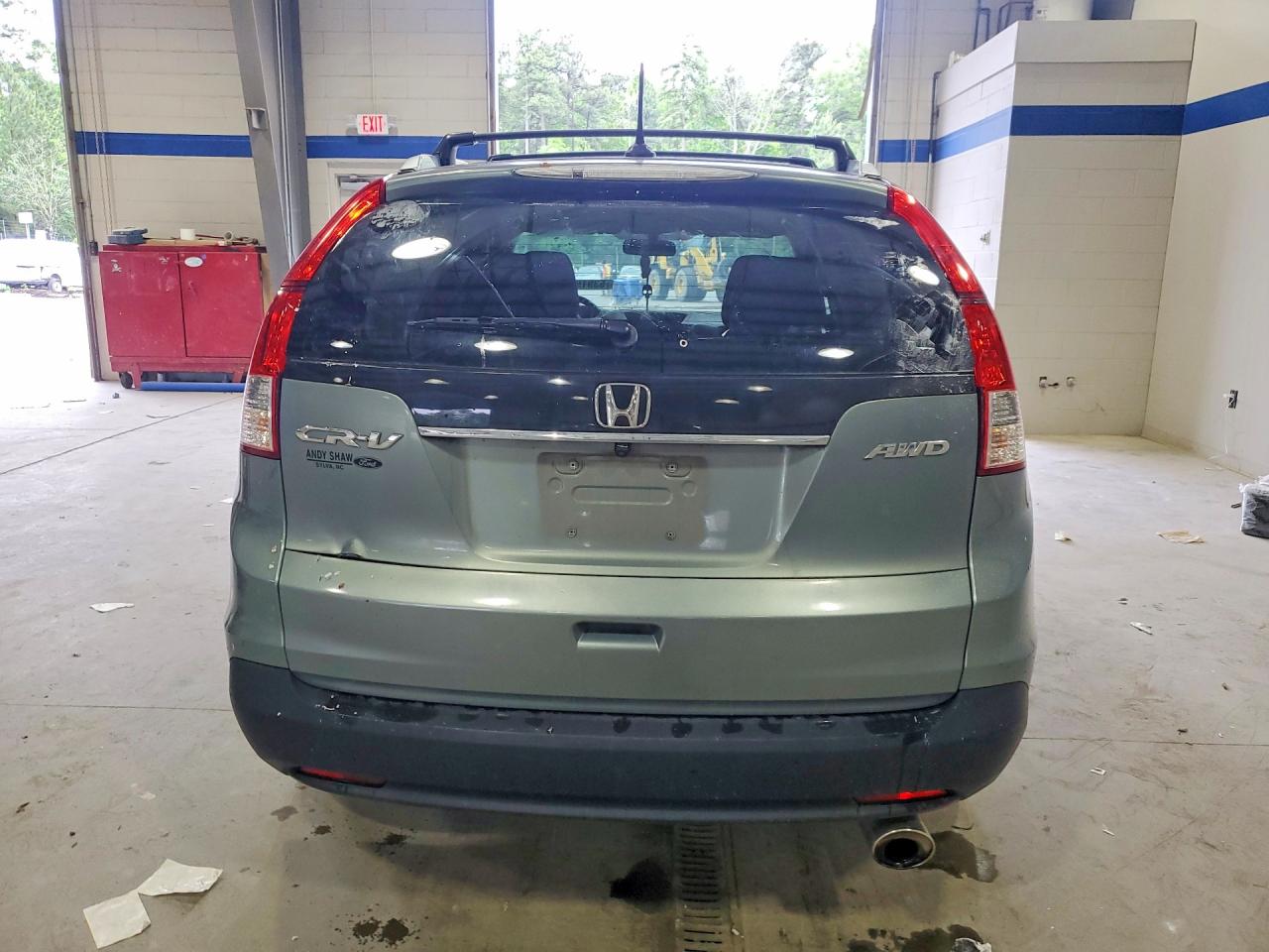 2012 Honda Cr-v Exl Teal vin: 5J6RM4H7XCL057310