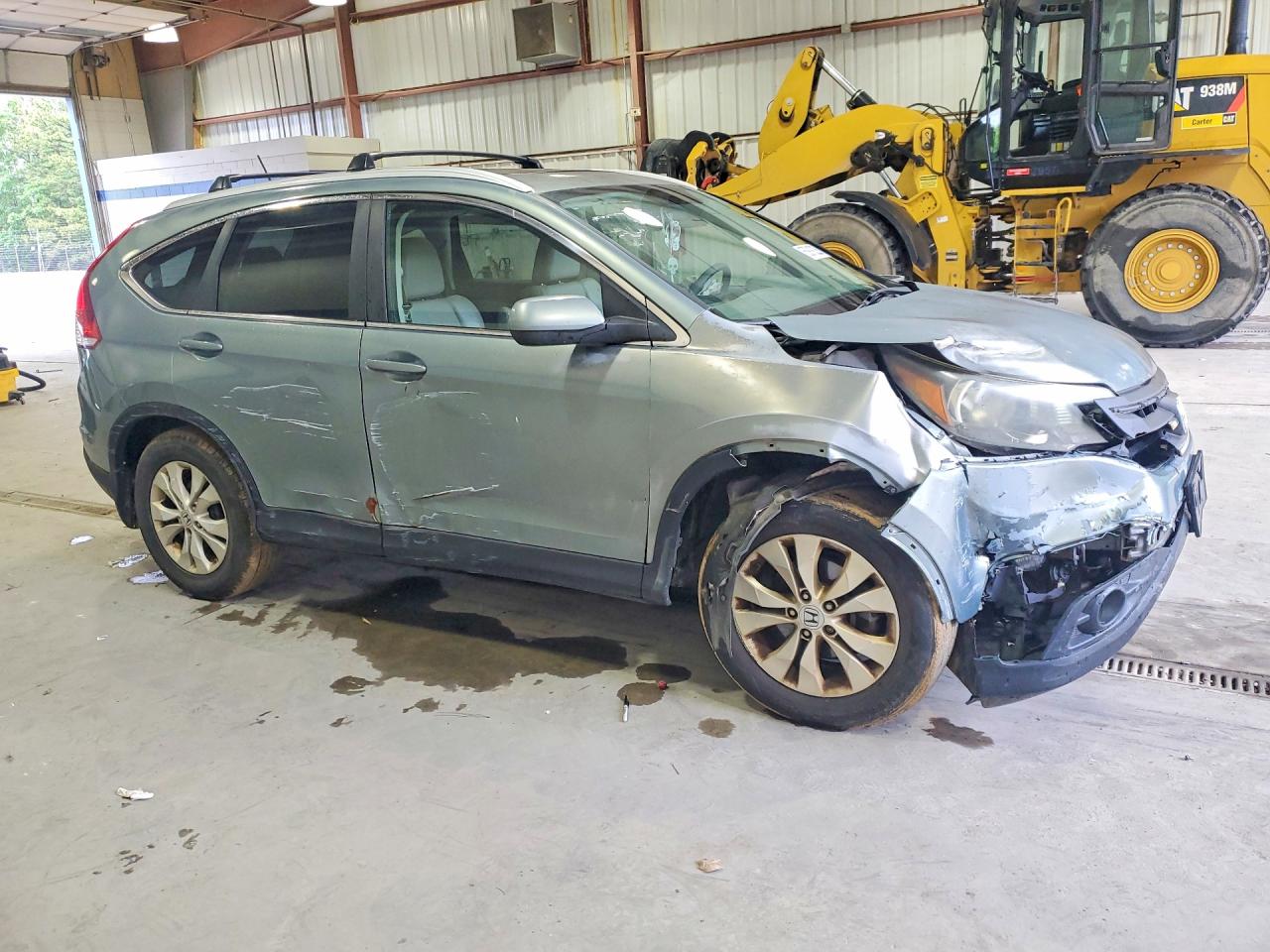 2012 Honda Cr-v Exl Teal vin: 5J6RM4H7XCL057310