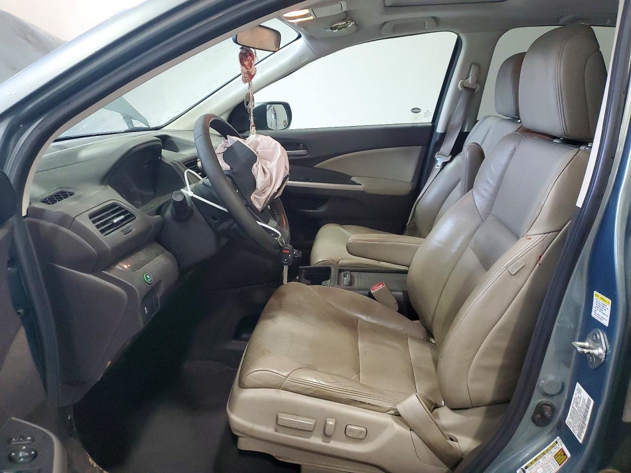 2012 Honda Cr-v Exl Teal vin: 5J6RM4H7XCL057310